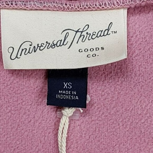Women's Colorblock Quarter Zip Sherpa Sweatshirt - Universal Thread™ | X Small - Picture 6 of 9